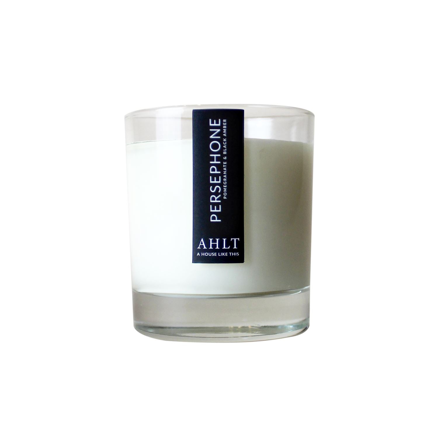 PERSEPHONE Candle Clear Glass Candle A House Like This 