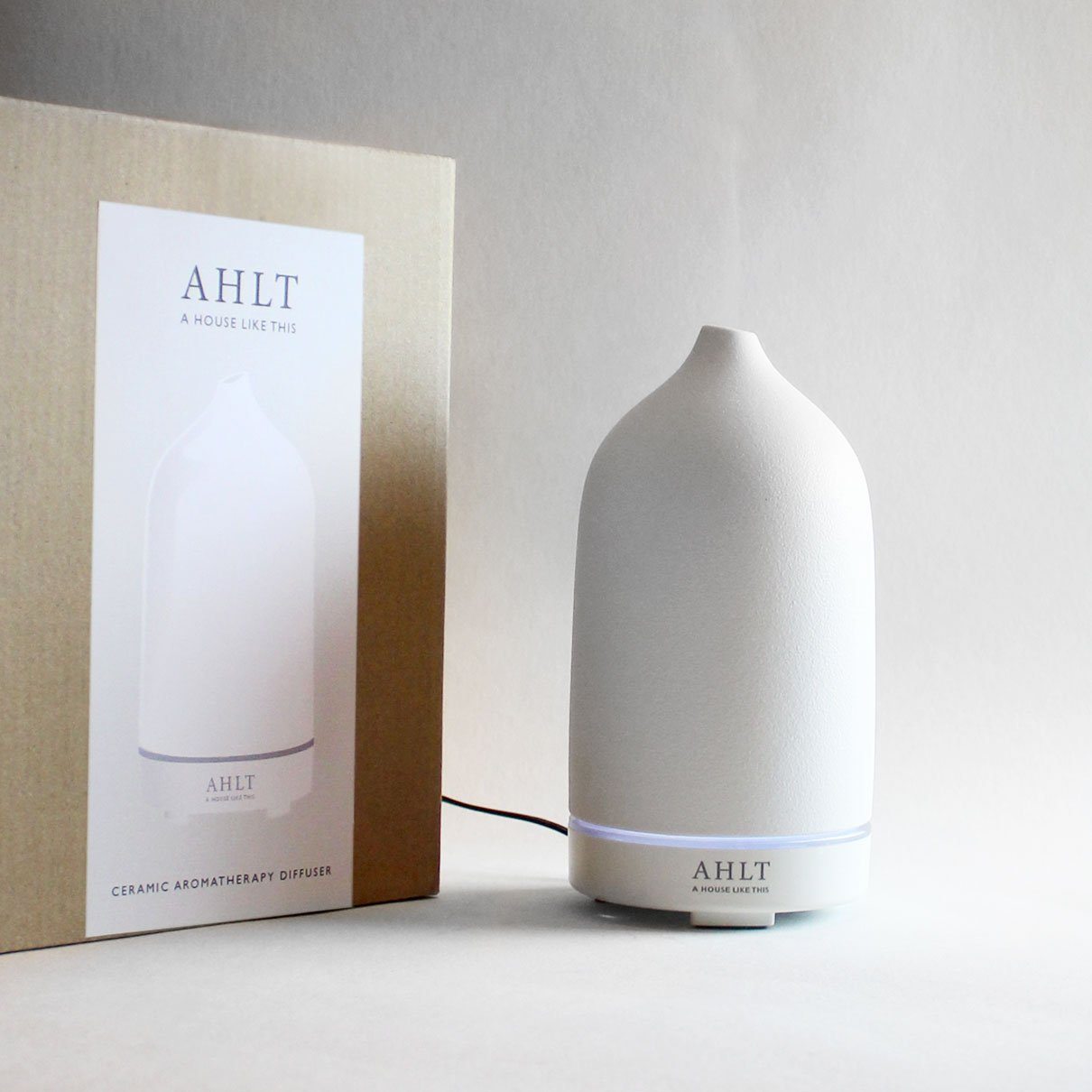 AHLT Aromatherapy Diffuser - White Ceramic - A House Like This